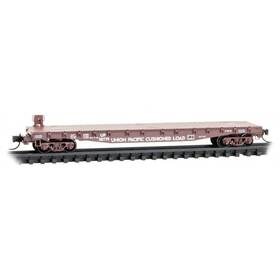04500722 Micro-trains Line Mtl N Scale Up Union Pacific 50ft Flat Car #58779