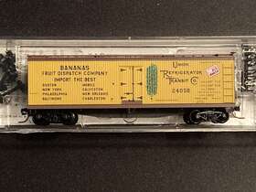 04900390 Micro-trains Line Mtl N #04900390 Union Refrigerator 40 Wood Reefer Urtc #24058 Mib