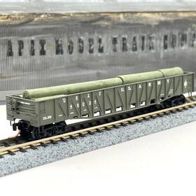 06350009 Micro-trains Line Mtl Us Army Composite Gondola Cannon Barrel Load 45034 N Scale