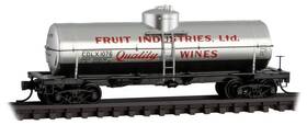 06500116 Micro-trains Line Mtl N-scale Grape To Glass #12 Sd Tank Fruit Industries/cdlx #1076