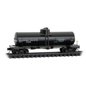 06500346 Micro-trains Line Mtl N-scale 39ft Dome Tank Car Western Pacific #wp 1124 06500346 Micro-trains Line Mtl N-scale 39ft Dome Tank Car Western Pacific #wp 1124