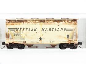 09244490 Micro-trains Line Mtl N Scale Csxt Ex-wm 2-bay Hopper #226699 Weathered