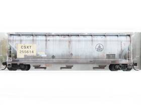 09244720 Micro-trains Line Mtl N Scale Csx Ex-b&o 3-bay Hopper #255614 Weathered