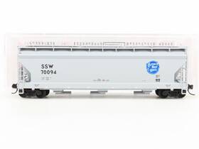09400622 Micro-trains Line Mtl N Scale Ssw Cotton Belt Route 3-bay Hopper #70094 09400622 Micro-trains Line Mtl N Scale Ssw Cotton Belt Route 3-bay Hopper #70094