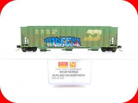 09944090 Micro-trains Line Mtl 09444090 N Scale Burlington Northern Weathered Hopper #456554