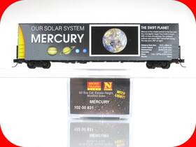 10200831 Micro-trains Line Mtl N Scale Mercury Solar System Series 60ft Box Car -micro Lighted