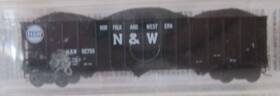 10800500 Micro-trains Line Mtl N-scale 100-ton 3-bay Hopper/load Norfolk And Western/nw #108010
