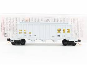 12500102 Micro-trains Line Mtl N Scale Csxt 3-bay 43ft Rapid Discharge Hopper #291840