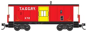 13000270 Micro-trains Line Mtl N-scale 31ft Bay Caboose Tennessee Alabama And Georgia/tag #x72