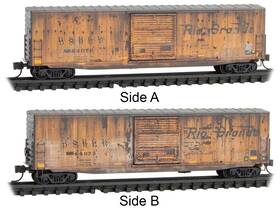 18045370 Micro-trains Line Mtl N-scale April Fools Car 2022 Rio Grande/drgw Double Print 64073