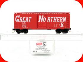 20176 Micro-trains Line Mtl 18588 N Scale Great Northern Circus 40ft Box Car Gn