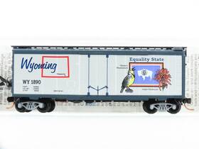 21379 Micro-trains Line Mtl N Wy Wyoming State 40ft Standard Boxcar #1890