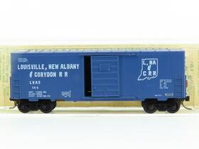 24314 Micro-trains Line Mtl N Scale Kadee Lnac Single Door Box Car #144 - Blue Label