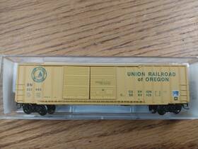 223665 Micro-trains Line Mtl 30170 N Scale 50ft R/s Dd Box Car Union Railroad Of Oregon Bn