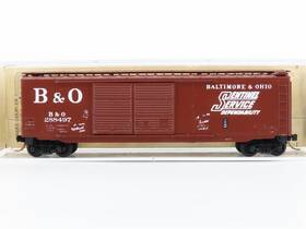 288497 Micro-trains Line Mtl 34060 N Scale Micro-trains/kadee B&o Sentinel Service 50ft Boxcar #288497 Custom 288497 Micro-trains Line Mtl 34060 N Scale Micro-trains/kadee B&o Sentinel Service 50ft Boxcar #288497 Custom