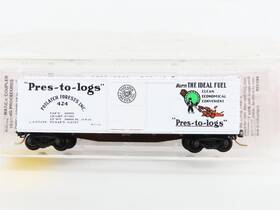 42060 Micro-trains Line Mtl N Scale Inch Pres-to-logs Potlatch Lumber 40ft Box Car #424