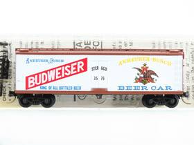 47170 Micro-trains Line Mtl N Mtl/kadee Stlr&co Budweiser 40ft Reefer Car #3576