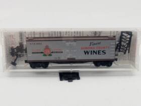 49070 Micro-trains Line Mtl N Scale Kadee Ktx Sonoma County Wines 40ft Reefer #6000