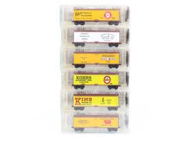 49082 Micro-trains Line Mtl N Scale Kadee Meat Packing Reefer 6-pack Sealed 49082 Micro-trains Line Mtl N Scale Kadee Meat Packing Reefer 6-pack Sealed