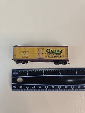 49230 Micro-trains Line Mtl Mt N-scale 40ft Reefer Inch Crazy Water Crystals Rd #417