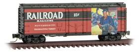 50200648 Micro-trains Line Mtl Z-scale 40ft Box Car Railroad Magazine Series #9 November 1931