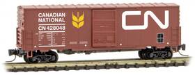 50300212 Micro-trains Line Mtl Z-scale 40ft Single Door Box Car Canadian National/cn #428129 50300212 Micro-trains Line Mtl Z-scale 40ft Single Door Box Car Canadian National/cn #428129