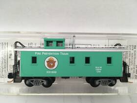 X51898 Micro-trains Line Mtl 51210 N Scale Train Smokey Bear 34ft Wood Sheathed Mow Caboose #x51898 Mw