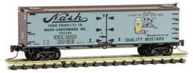 51800790 Micro-trains Line Mtl Z-scale 40ft Wood Reefer Farm-to-ta Ble #9 Nash-underwood 15660 51800790 Micro-trains Line Mtl Z-scale 40ft Wood Reefer Farm-to-ta Ble #9 Nash-underwood 15660