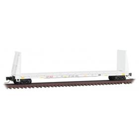 52700201 Micro-trains Line Mtl Z Scale #52700201 Cp Rail 60ft Bulkhead Flat Car #304903