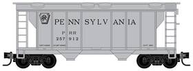 53100321 Micro-trains Line Mtl Z-scale 2-bay Covered Hopper Pennsylvania Railroad/prr #257971