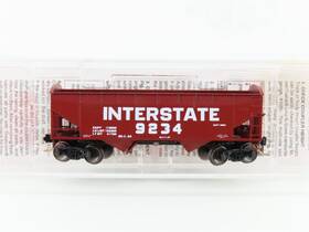 56280 Micro-trains Line Mtl N Scale Int Interstate 2-bay Open Hopper #9234