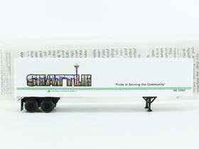 237801 Micro-trains Line Mtl 67200 N Scale Bnz Intermodal Seattle 45ft Trailer #237801