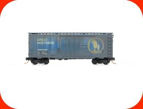 02144570 Micro-trains Line Mtl 695140050499 N Scale Great Northern Weathered 40ft Box Car