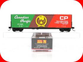 18100160 Micro-trains Line Mtl 695140076512 N Scale Canadian Pacific 140th Anniversary Box Car