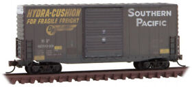10144060 Micro-trains Mtl N-scale 40 Hy-cube Box Southern Pacific Sp Weathered #659049