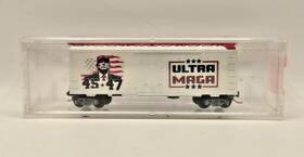 Trump4547 Micro-trains N Scale 40 Box Car Trump 2024 Billboard Custom New B4 Trump4547 Micro-trains N Scale 40 Box Car Trump 2024 Billboard Custom New B4
