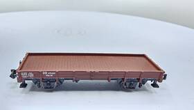 15041-40 Minitrix N Scale Low Side Wagon Car Deutsche Bahn Flat Db 479691