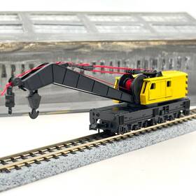 3160 Model Power Heavy Duty Maintenance Of Way Crane N Scale