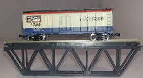 3408 Model Power Box Car N Scale Train Freight J. Wax Johnson