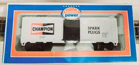 8005-2 Model Power Ho Scale 40ft Box Car Champion Spark Plugs