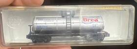 83758 Model Power N Scale Inch Brea Chemical Single Dome Tank Car New
