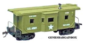 99165 Model Power Ho Scale Us Army Caboose Car New In Box
