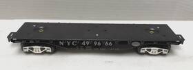 499666 Modern Marx O-gauge Nyc Litho Flat Car #499666 -no Box. Vg. Cond