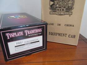 10-1125g Mth 10-1125b Ives 192 C Tinplate Traditions Circus Yellow And Red Equipment Car