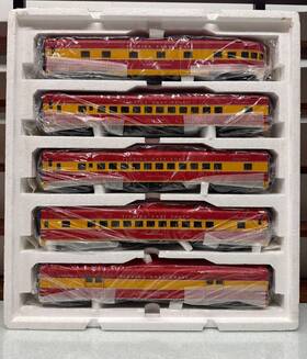 20-6583 Mth O Scale 3 Rail 5 Car 70 Abs Passenger Set Florida East Coast