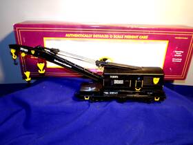 20-90005d Mth O Gauge Crane Car Decorated As A D&h Vgc