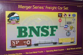 20-90007 Mth Premier Bnsf Merger Series Freight Car Set
