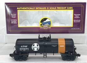 20-90025b Mth Premier Santa Fe Tank Car O Gauge New #100271
