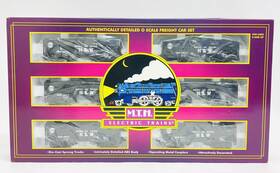 20-90084 Mth Norfolk And Western 2-bay Offset Hopper With Coal Load 6 Car Set New