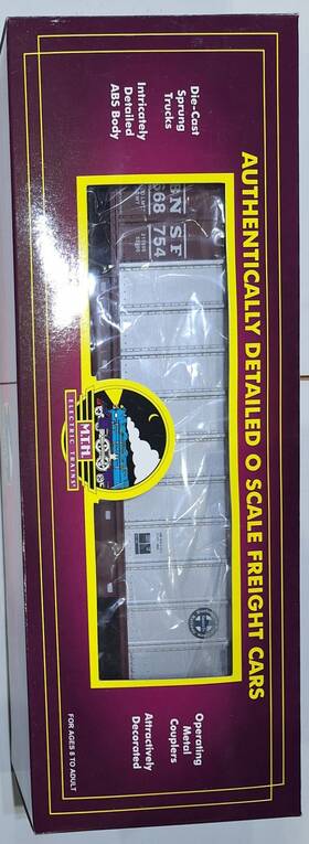20-90317 Mth Burlington Northern Santa Fe Coalporter Hopper Car Set With Coal Load